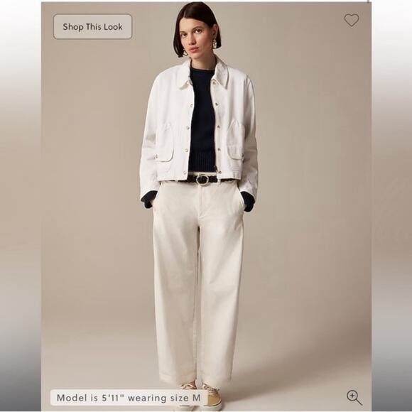 J.Crew Short Barn Jacket™ in cotton twill